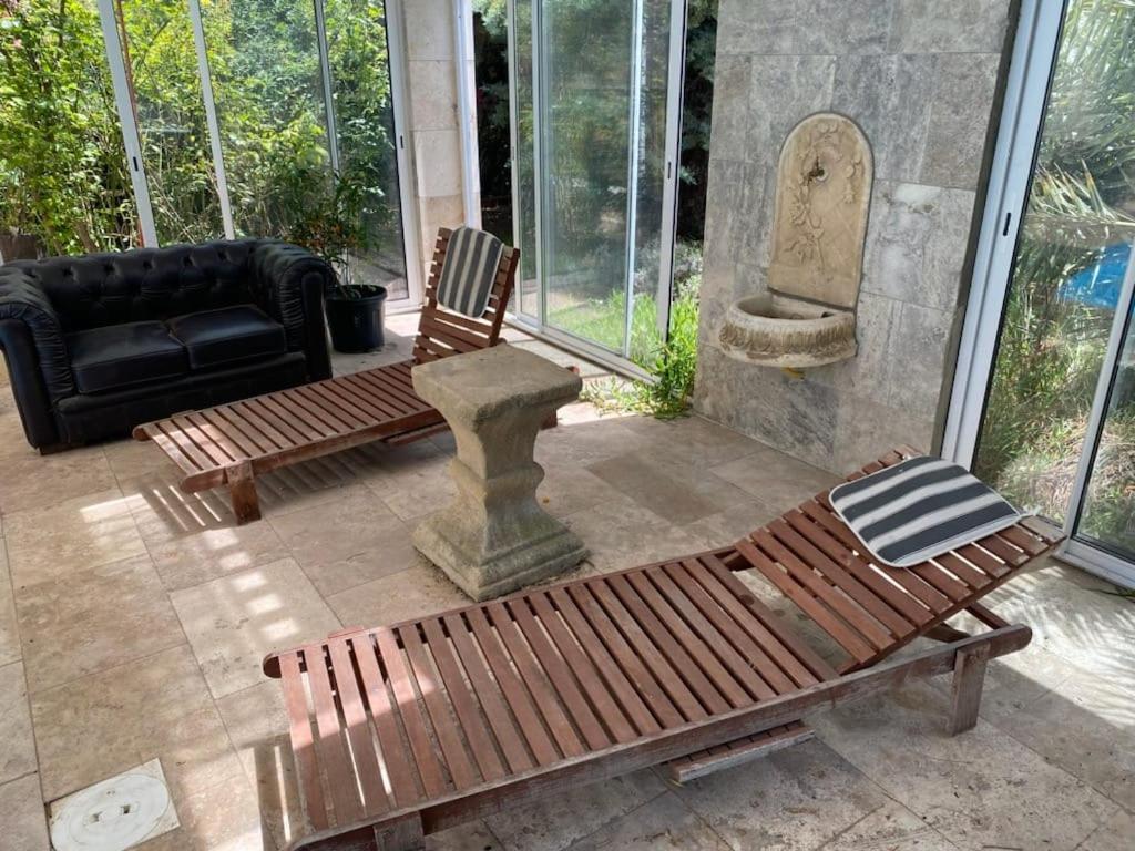 Chambre Chez L'Habitant Avec Piscine Marseilles Exterior foto